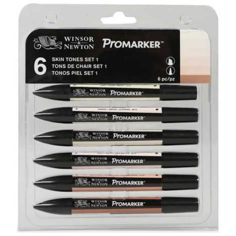 Zestaw Promarkerów Winsor&Newton, 6szt Skin Tones - 4